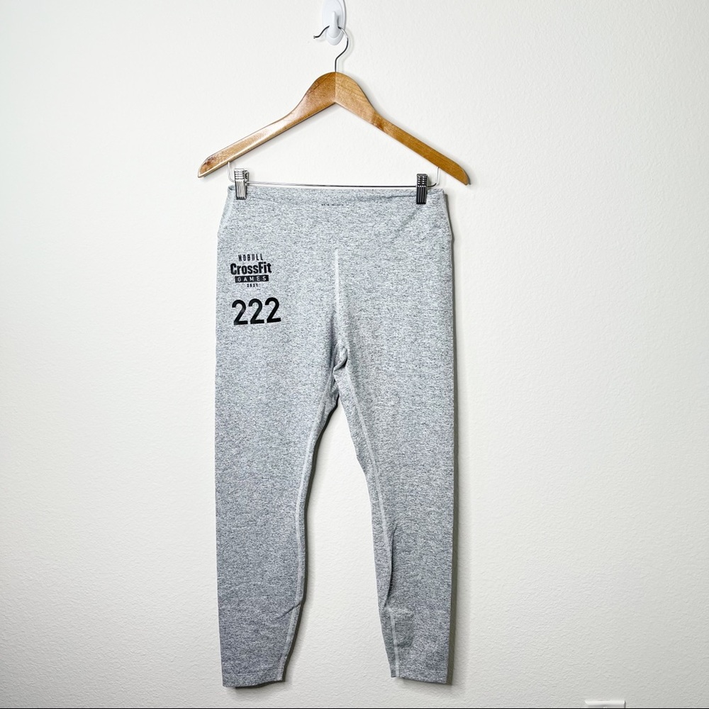 NOBULL CrossFit Games 2021 Gray Leggings Womens Size L